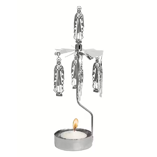 Rotary Candle Holder Holy Mary