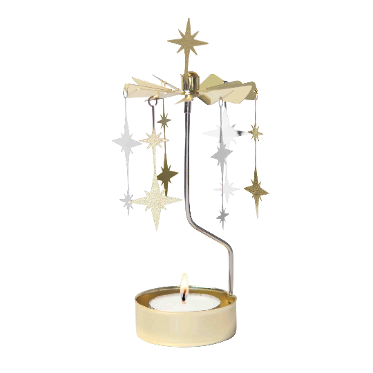 Rotary Candle Holder Sparkle