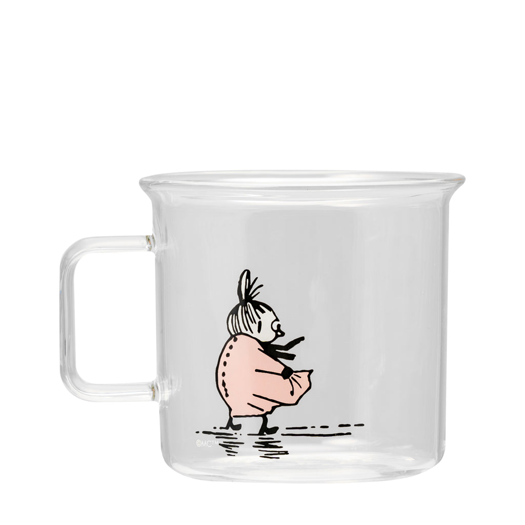 Moomin Glass Mug 3,5dl - Little My