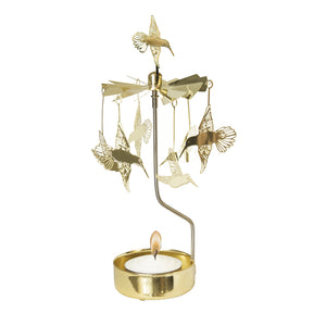 Rotary Candle Holder Humming Bird