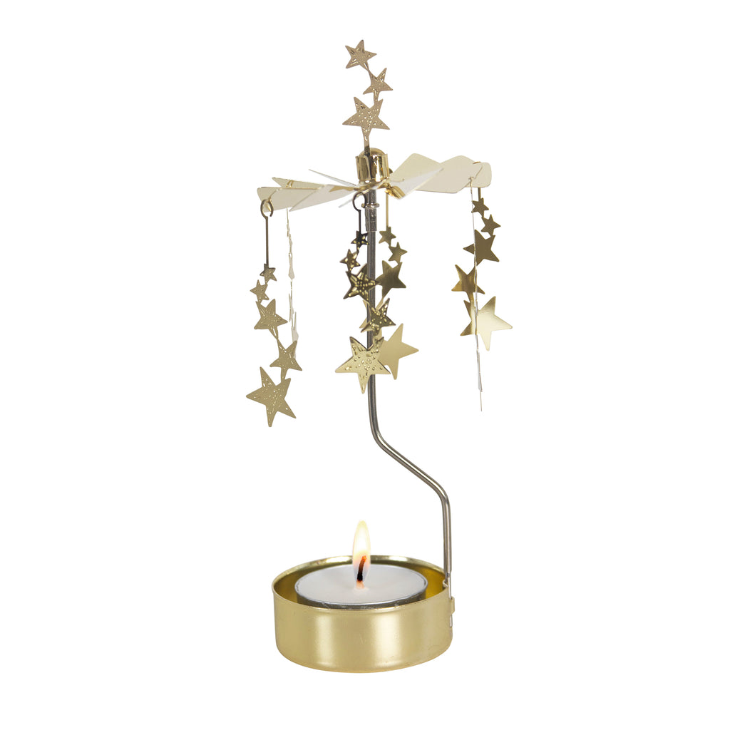 Rotary Candle Holder Night Sky